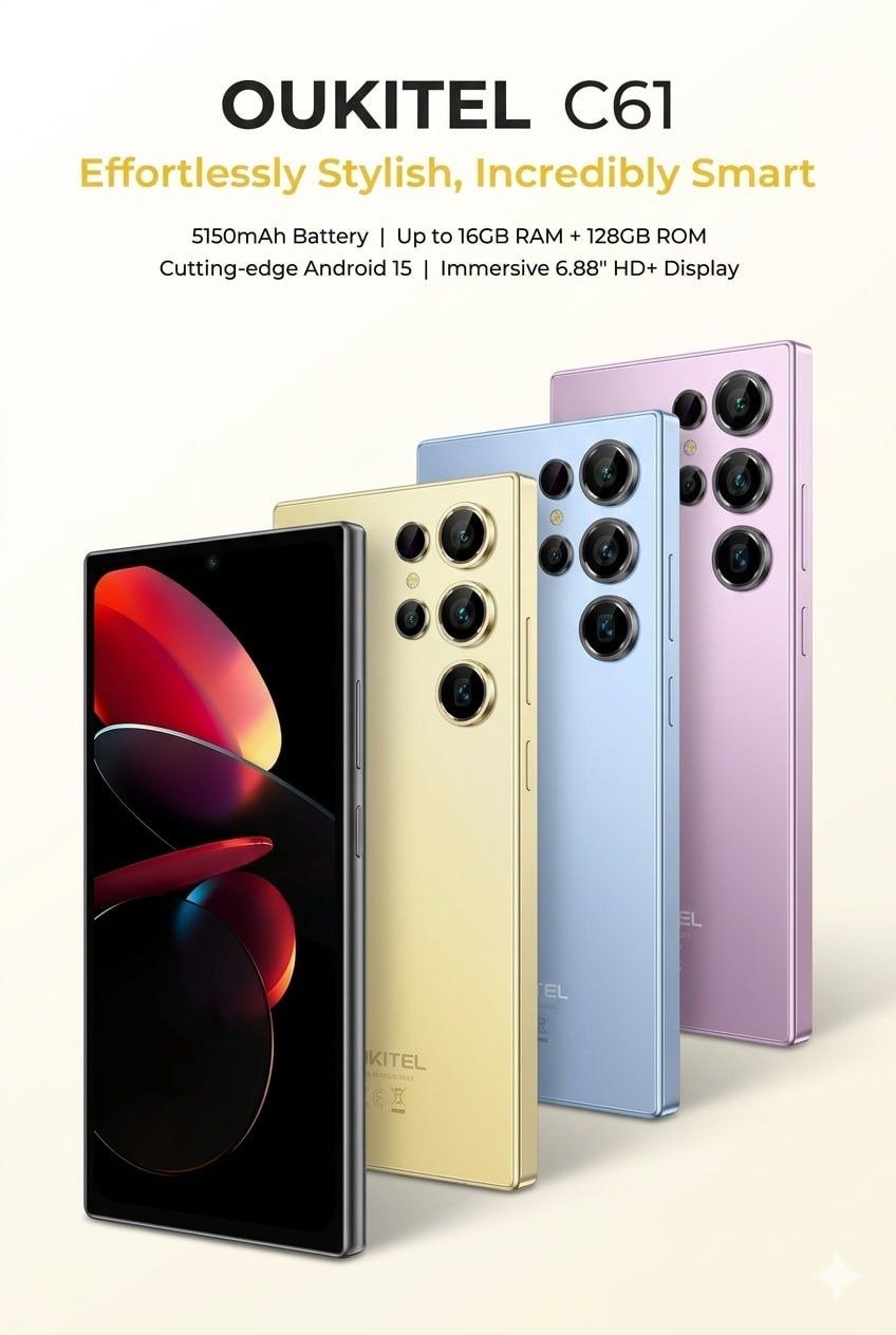 Oukitel C61 Smartphone